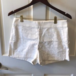J Crew high rise side zip shorts size 4